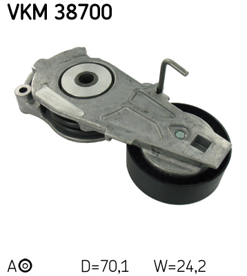 Tendicinghia, Cinghia Poly-V - VKM 38700 SKF